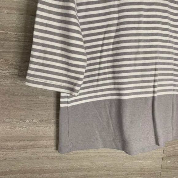 Women’s Croft & Borrow Striped 3/4 Sleeve Blouse - Picture 3 of 7